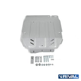 Rival Unterfahrschutz Alu 4mm für Mercedes Benz X-Class, 2018-heute, 2,3TD; 3,0D, Getriebe