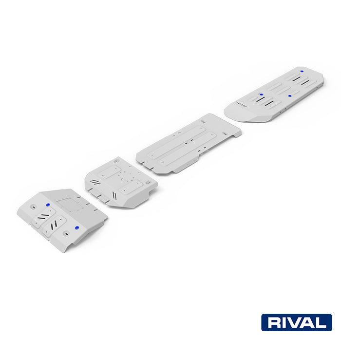 RIVAL Unterfahrschutz-Set für Toyota Land Cruiser Prado 150 J15 , – Aluminium