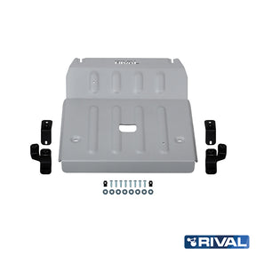 Rival Unterfahrschutz Alu 6mm für Mercedes Benz Sprinter, 2023-heute, 2.1D, Getriebe, Silver, Aluminum