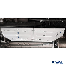 Rival Unterfahrschutz Alu 6mm für Mercedes Benz Sprinter, 2023-heute, 2.1D, Kraftstofftankschutz, Silver, Aluminum