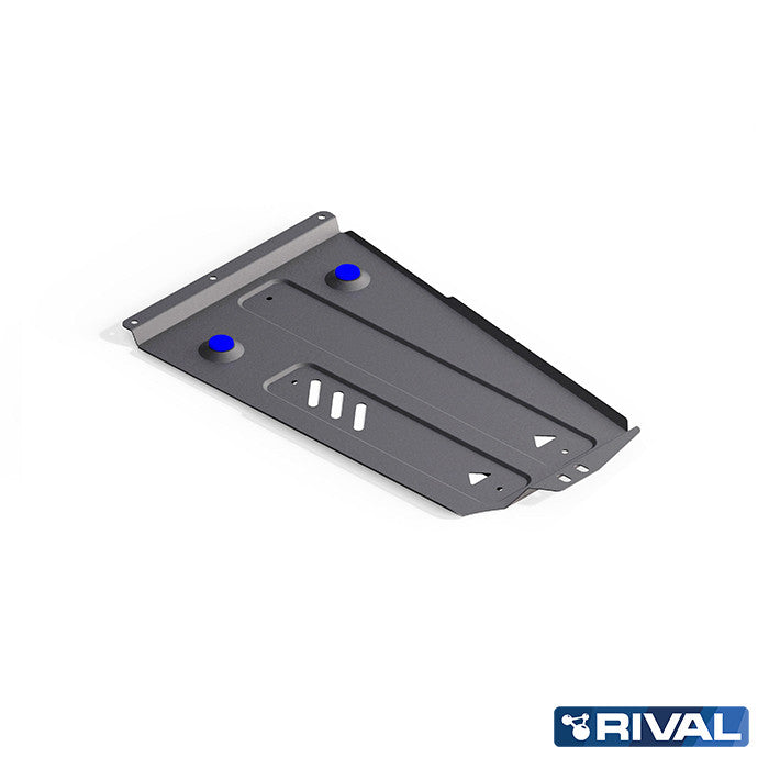 Rival Unterfahrschutz Alu 4mm für Mitsubishi Pajero IV / Montero IV / Shogun IV, 2007-heute, 3,0; 3,2; 3,8; (3 + 5 doors), Verteilergetriebe