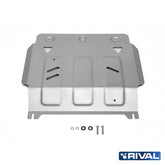Rival Unterfahrschutz Alu 6mm für Fiat Fullback, 2016-heute, 2,4D, Motor, Silver, Aluminum