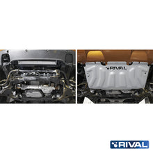 Rival Unterfahrschutz Alu 6mm für Renault  Alaskan, 2016-heute, 2,3dci, Kühler, Silver, Aluminum