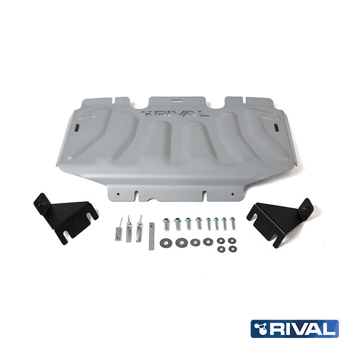 Rival Unterfahrschutz Alu 4mm für Nissan Navara, 2005-2015, 2,5D; 3,0D, Kühler