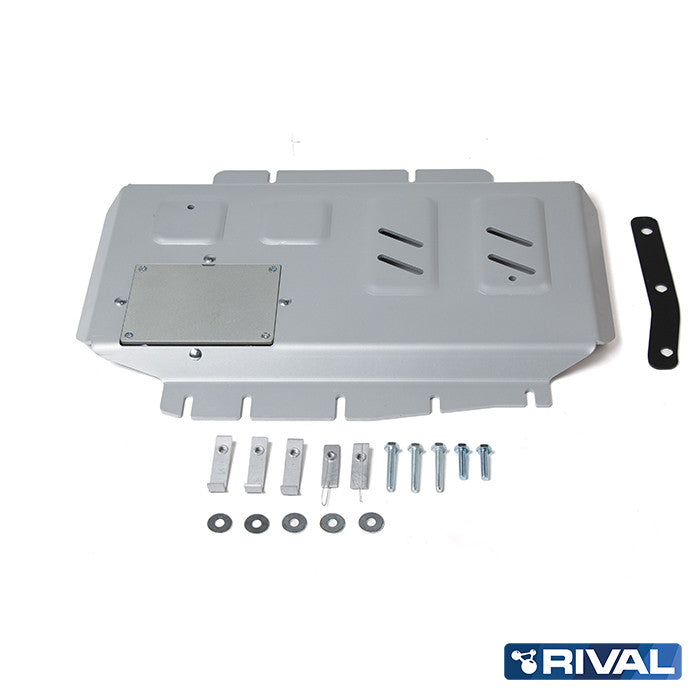 Rival Unterfahrschutz Alu 4mm für Nissan Navara, 2005-2015, 2,5D; 3,0D, Motor