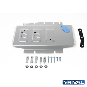 Rival Unterfahrschutz Alu 4mm für Nissan Pathfinder, 2005-2014, 2,5D V6; 3,0D, Motor