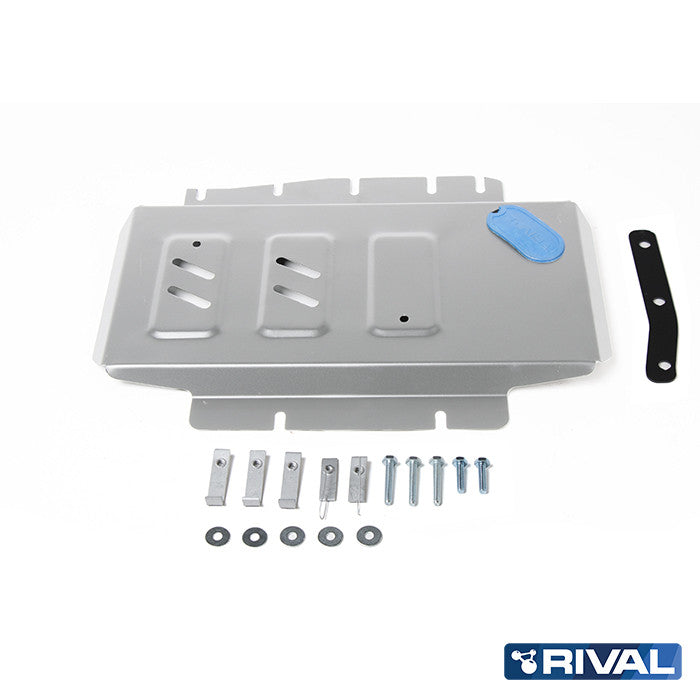 Rival Unterfahrschutz Alu 4mm für Renault  Alaskan, 2016-heute, 2,3dci, Motor