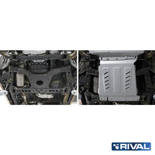 Rival Unterfahrschutz Alu 6mm für Renault  Alaskan, 2016-heute, 2,3dci, Getriebe, Silver, Aluminum