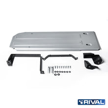 Rival Unterfahrschutz Alu 4mm für Nissan Navara, 2015-2021, 2,3D (incl. EURO6), Kraftstofftankschutz