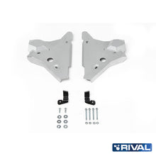 Rival Unterfahrschutz Alu 6mm für Nissan Navara, 2015-2021, 2,3D (incl. EURO6), Querlenker Unterfahrschutz, Silver, Aluminum