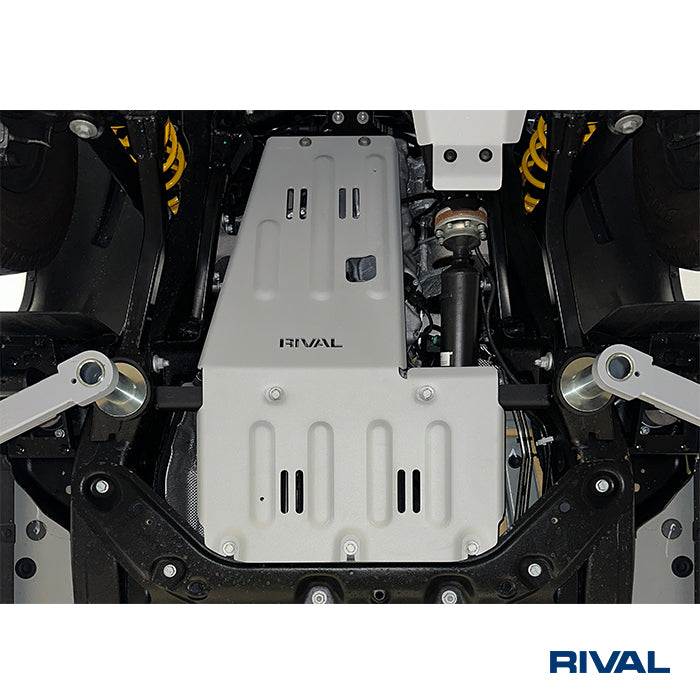 Rival Unterfahrschutz Alu 6mm für Ineos Grenadier, 2023-heute, 3,0/3,0D; AT; 4WD, Motor, Silver, Aluminum