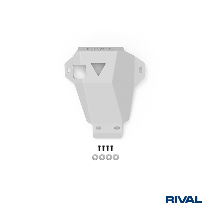 Rival Unterfahrschutz Alu 6mm für Ineos Grenadier, 2023-heute, 3,0/3,0D; AT; 4WD, Rear differential, Silver, Aluminum
