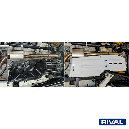 RIVAL Kraftstofftankschutz für Ineos Grenadier SUV ab 2023 – 6 mm Aluminium