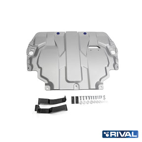 Rival Unterfahrschutz Alu 3 mm für Volkswagen Jetta, 2009-2017, 1,4;1,6 , Motor + Getriebe