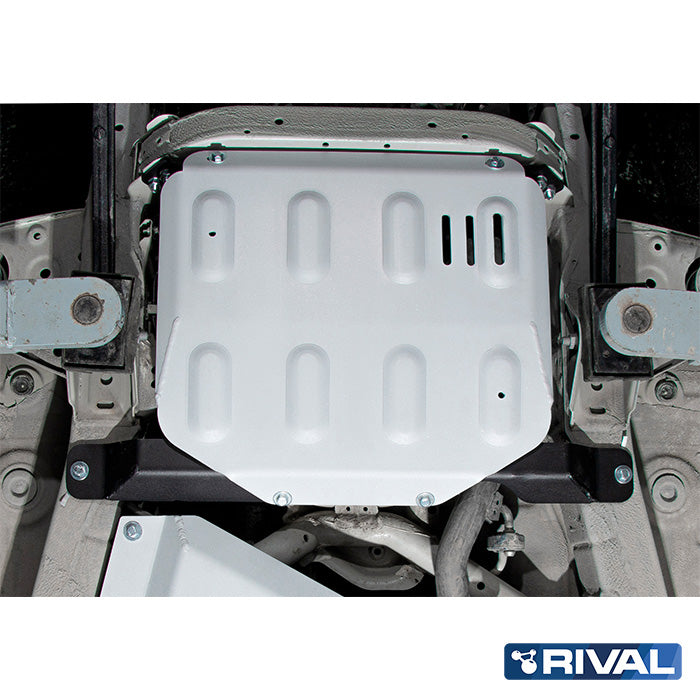 Rival Unterfahrschutz Alu 6mm für Suzuki Jimny, 2018-heute, 1,5, Getriebe, Silver, Aluminum