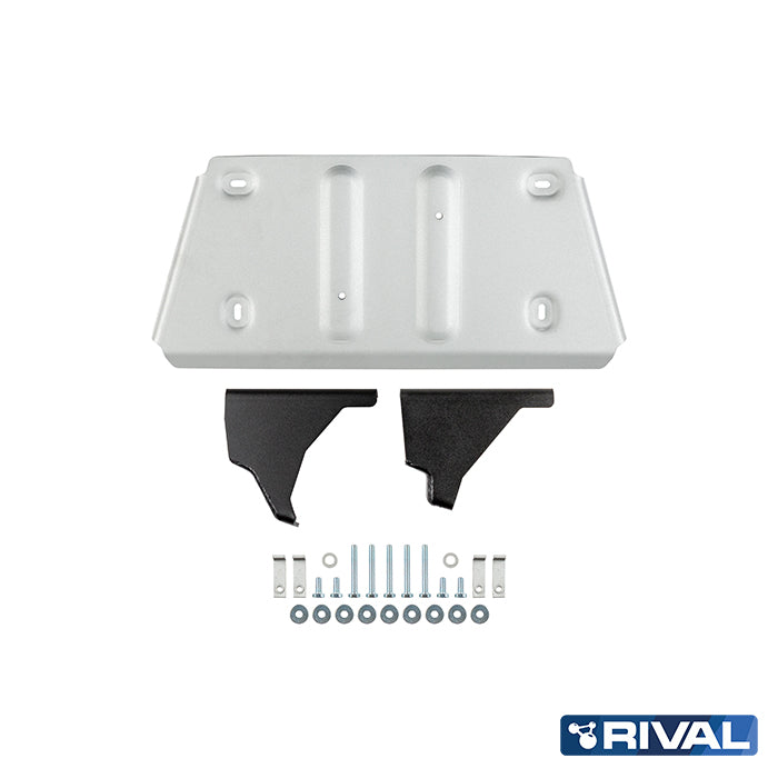 Rival Unterfahrschutz Alu 6mm für Suzuki Jimny, 2018-heute, 1,5, Steering rods, Silver, Aluminum