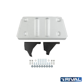 Rival Unterfahrschutz Alu 6mm für Suzuki Jimny, 2018-heute, 1,5, Steering rods, Silver, Aluminum