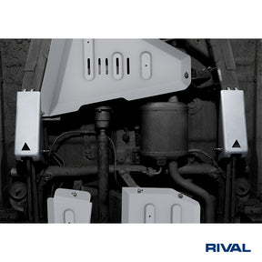 Rival Unterfahrschutz Alu 6mm für Suzuki Jimny, 2018-heute, 1,5, Radius arms, Silver, Aluminum