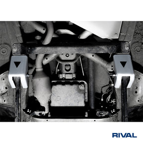 Rival Unterfahrschutz Alu 6mm für Suzuki Jimny, 2018-heute, 1,5, Radius arms, Silver, Aluminum