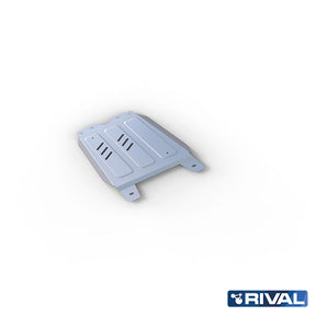 Rival Unterfahrschutz Alu 4mm für Toyota Hilux, 2015-heute, 4WD 2,8D; 2,4D (EURO6 approved), Getriebe