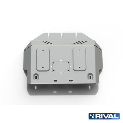 Rival Unterfahrschutz Alu 4mm für Toyota Land Cruiser Prado 120, 2007-2009, all Diesel & Petrol, 3doors & 5doors, Motor (plate 2)