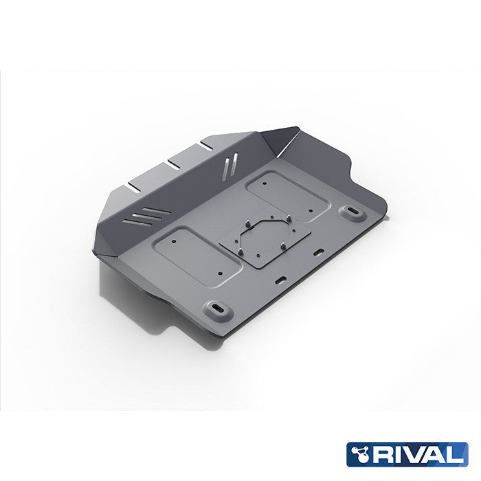 Rival Unterfahrschutz Alu 4mm für Toyota Land Cruiser Prado 120, 2007-2009, all Diesel & Petrol, 3doors & 5doors, Motor (plate 2)