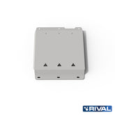 Rival Unterfahrschutz Alu 6mm für Toyota Land Cruiser HZJ78, 2007-2023, 4,2D, Kraftstofftankschutz, Silver, Aluminum