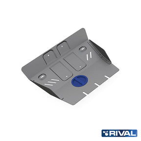 Rival Unterfahrschutz Alu 4mm für Toyota Land Cruiser Prado 120, 2007-2009, all Diesel & Petrol, 3doors & 5doors, Motor (plate 1)