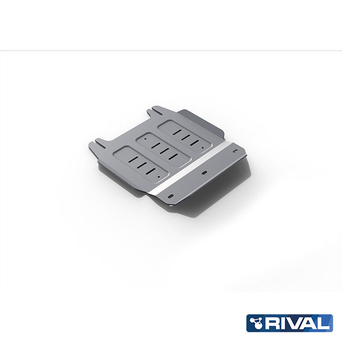 Rival Unterfahrschutz Alu 4mm für Toyota Hilux, 2005-2015, 2,5TD; 3,0TD; 2,7, Verteilergetriebe