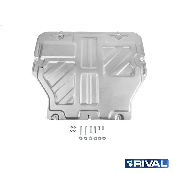 Rival Unterfahrschutz Alu 3 mm für Volkswagen T5, 2003-2015, all , Motor + Getriebe