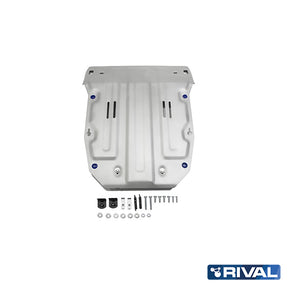 Rival Unterfahrschutz Alu 4mm für VW Touareg, 2010-2018, V 3,0; TDI; 3,6; FSI, Motor - Needs to be installed with 2333.4604.1 only!