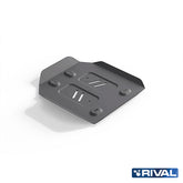 Rival Unterfahrschutz Alu 6mm für VW T6.1, 2020-heute, 2.0 (110hp) 4WD all only!, Differential, Silver, Aluminum