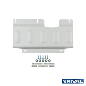 Rival Unterfahrschutz Alu 6mm für MAN TGE, 2018-heute, 2.0D, Electric steering rack motor, Silver, Aluminum