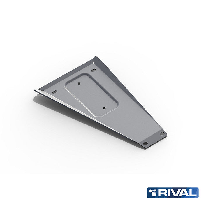 Rival Unterfahrschutz Alu 6mm für VW T6, 2015-2020, all, Exhaust pipe, Silver, Aluminum