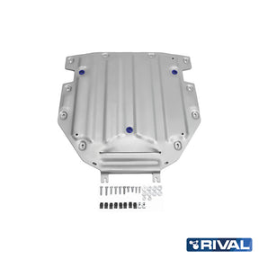 Rival Unterfahrschutz Alu 4mm für VW Touareg, 2018-2022, 3,0TDI; 3,0, Getriebe