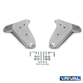 Rival Unterfahrschutz Alu 6mm für VW Amarok, 2016-2021, 2,0TDI; 3,0TDI, Querlenker Unterfahrschutz, Silver, Aluminum