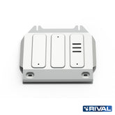 Rival Unterfahrschutz Alu 6mm für Isuzu D-Max, 2012-2020, 1,9; 2,5TD (incl. Euro6), Motor, Silver, Aluminum