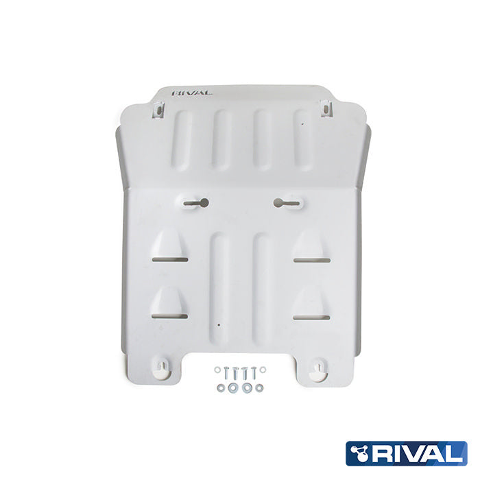 Rival Unterfahrschutz Alu 6mm für Isuzu D-Max, 2021-heute, 1,9D, 3.0D (incl Euro6), Kühler + Motor, Silver, Aluminum