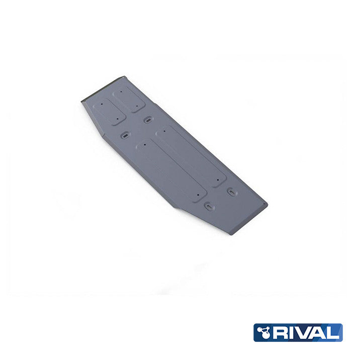 Rival Unterfahrschutz Alu 4mm für Toyota Hilux, 2015-heute, 4WD 2,8D; 2,4D (EURO6 approved), Kraftstofftankschutz