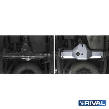 Rival Unterfahrschutz Alu 6mm für Toyota Hilux, 2015-heute, 4WD 2,8D; 2,4D (EURO6 approved), Differential, Silver, Aluminum