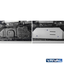 Rival Unterfahrschutz Alu 6mm für Lexus GX, 2009-2019, 4,6, Kraftstofftankschutz, Silver, Aluminum