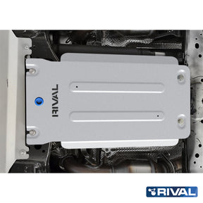 Rival Unterfahrschutz Alu 6mm für Toyota Land Cruiser 300, 2021-heute, 3.5; 4.0; 3.3TD, Getriebe, Silver, Aluminum