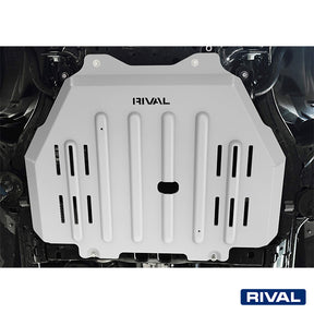 Rival Unterfahrschutz Alu 6mm für Toyota Land Cruiser Prado 250, 2024-heute, 2.8D, Getriebe, Silver, Aluminum