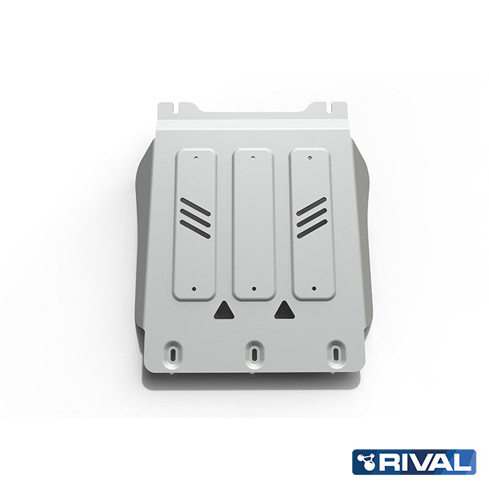 Rival Unterfahrschutz Alu 4mm für Mitsubishi L200 / Triton, 2007-2015, 2,5TD, Getriebe