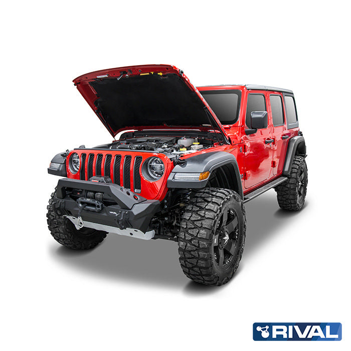 RIVAL Motorhaubendämpfer-Set für Jeep Wrangler 2018-