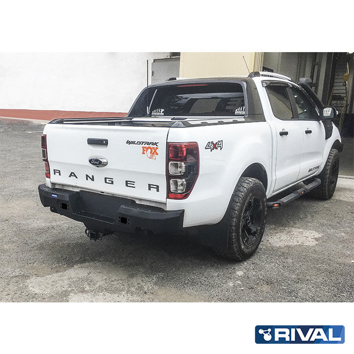 RIVAL Offroad-Heckstoßstange für Ford Ranger 2012-2015, 2015-2018, 2018-2022 – Aluminium