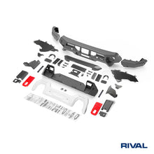 RIVAL Aluminium Offroad Frontstoßstange mit LED-Leuchten für Ford Ranger Raptor ab 2022
