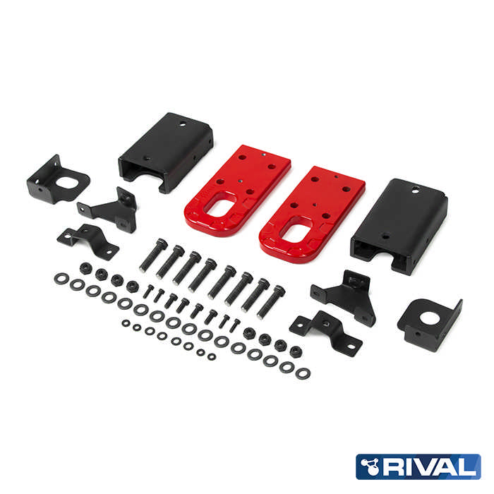 RIVAL Bergepunkte / Recovery Points für Volkswagen Amarok 2023- – Stahl