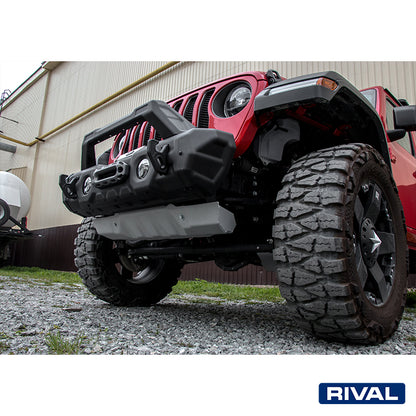RIVAL Offroad-Frontstoßstange für Jeep Wrangler 2007-2018, 2018- – Stahl