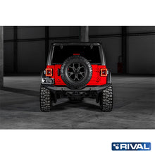 RIVAL Offroad-Heckstoßstange für Jeep Wrangler 2018- – Aluminium